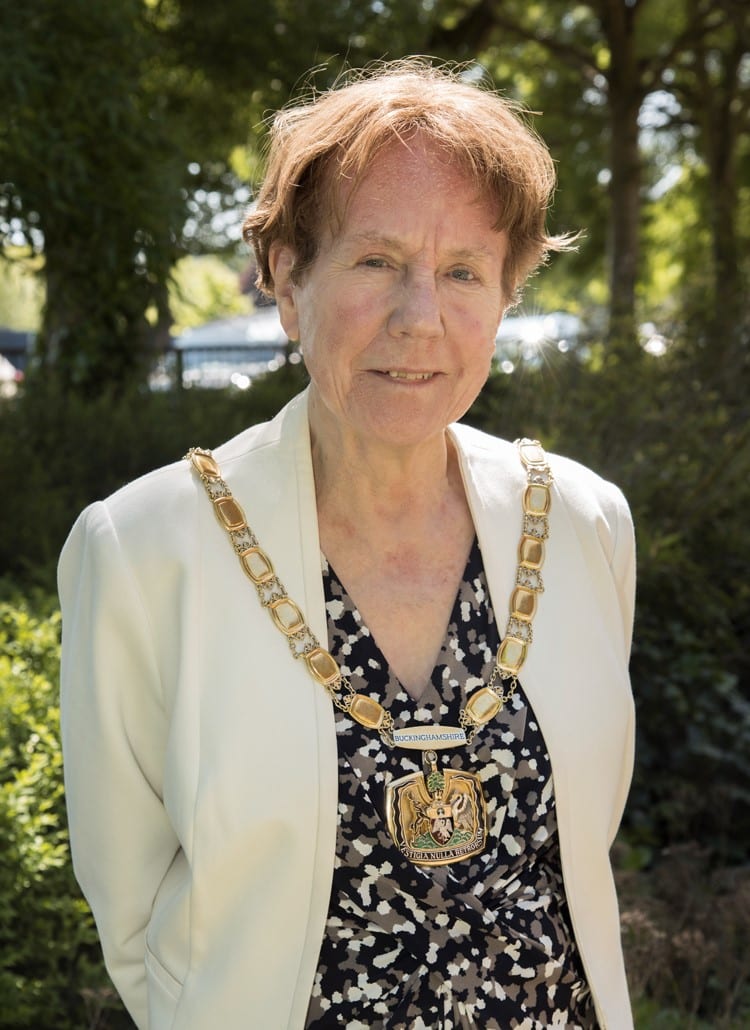 County Council Chairman 2018-19, Netta Glover